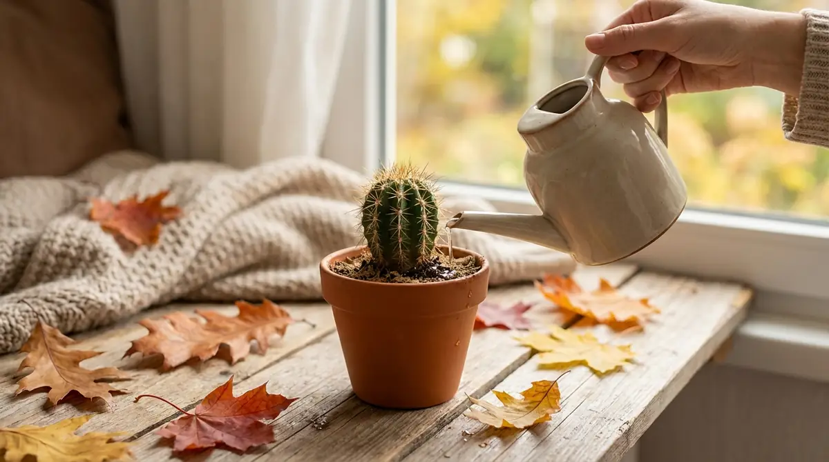 【結論】秋のサボテン水やりは10〜14日に1回が目安