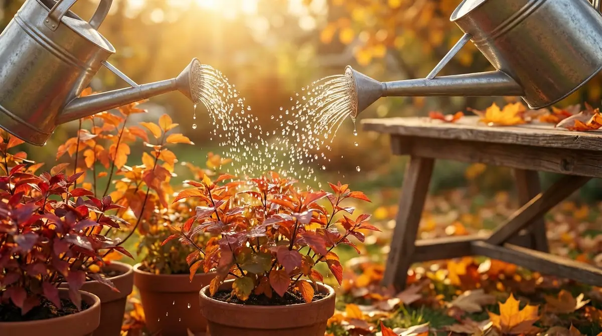 秋に水やり頻度を変えるべき理由