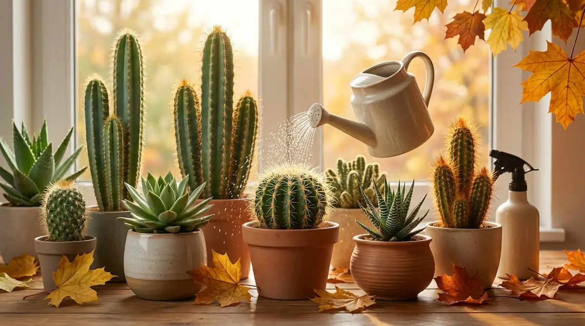 【月別ガイド】秋のサボテン水やり|9月・10月・11月の注意点