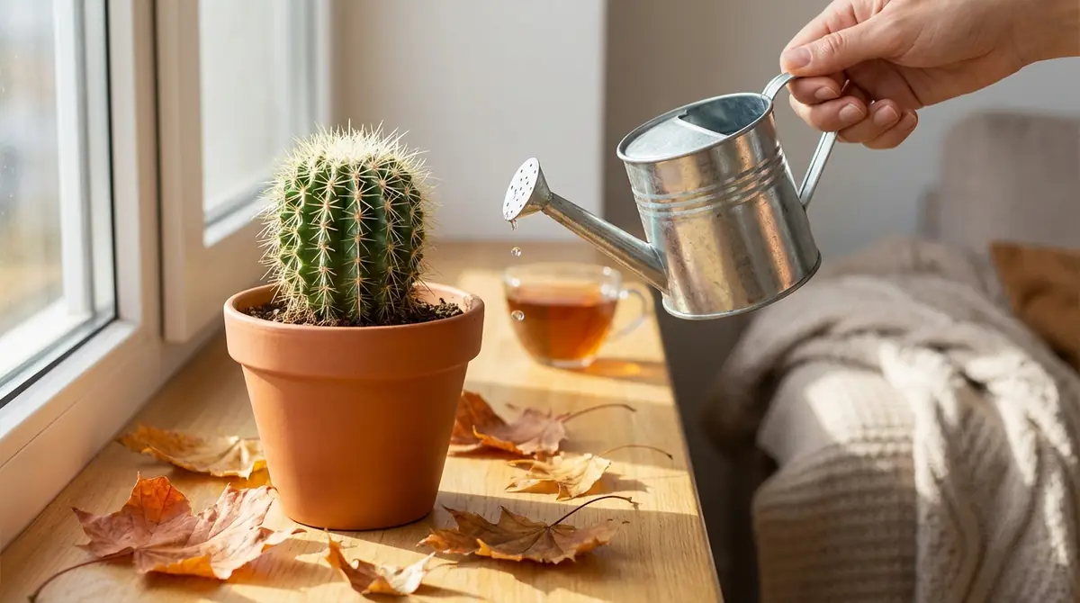 秋のサボテン水やりでよくある失敗3選と対処法