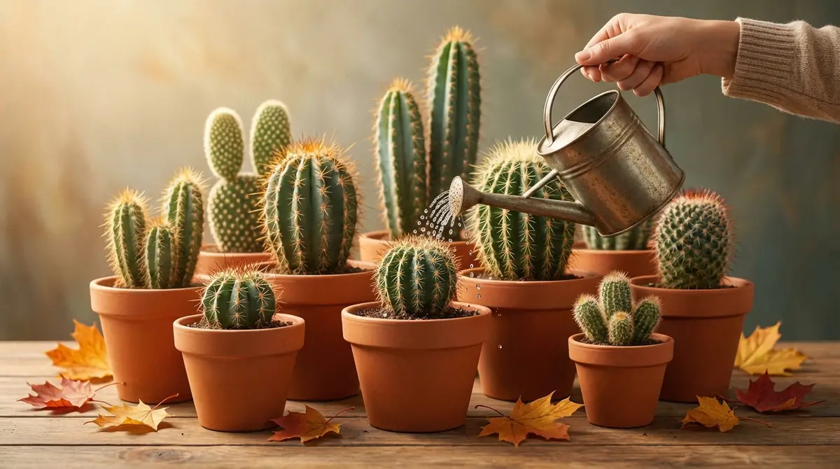 【結論】秋のサボテン水やりは10〜14日に1回が目安