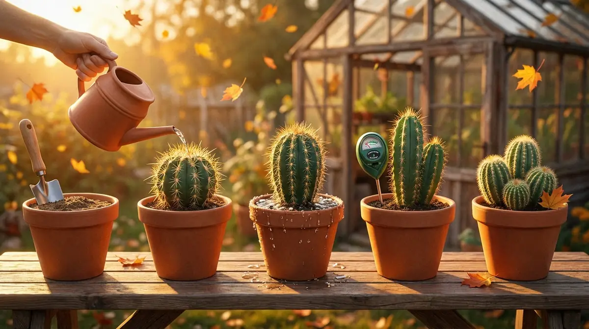 秋のサボテン水やり実践5ステップ｜失敗しない手順
