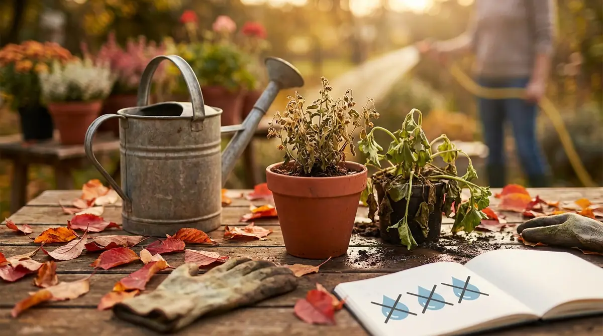 秋の水やりでやりがちなNG行動3選