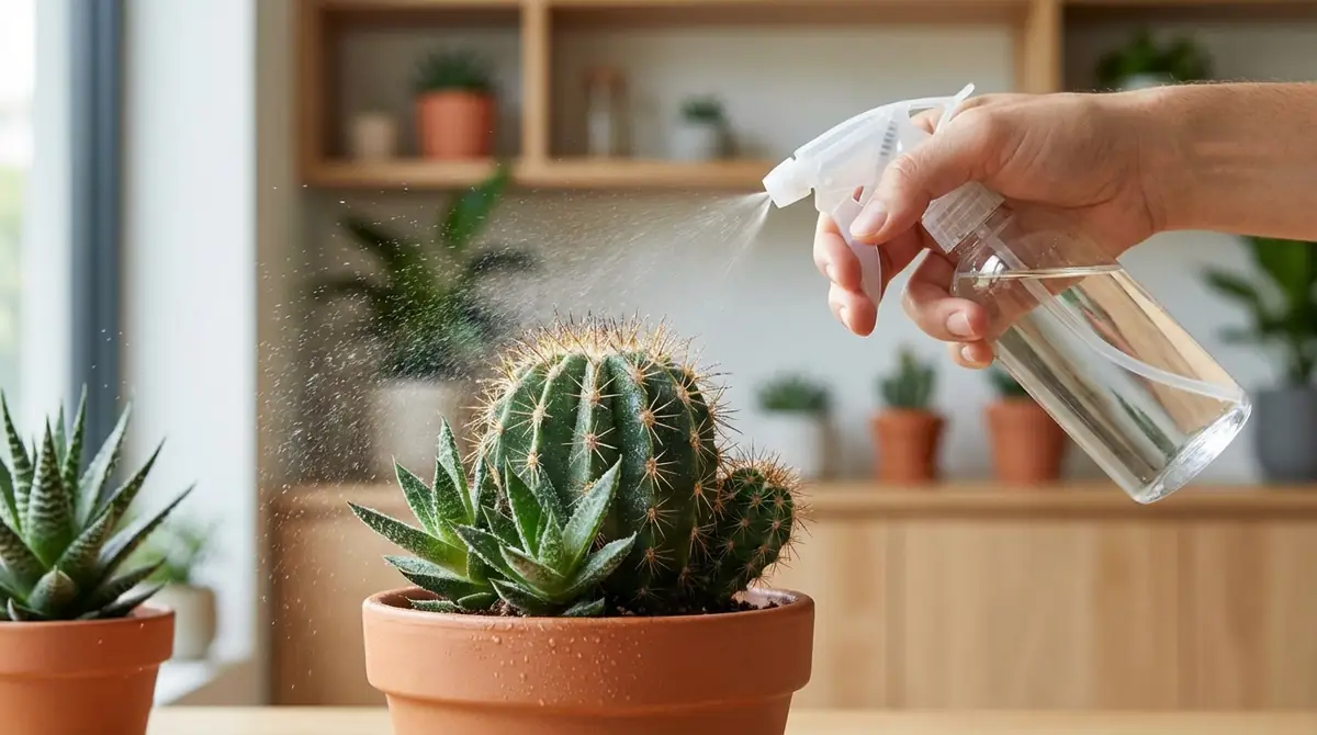 サボテンへの霧吹きで失敗しないための注意点3つ