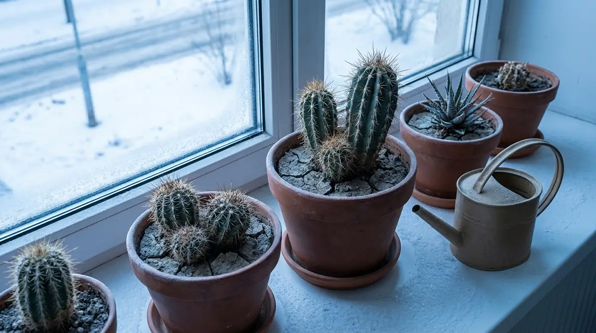 なぜ冬はサボテンの水やりを控えるのか｜3つの理由