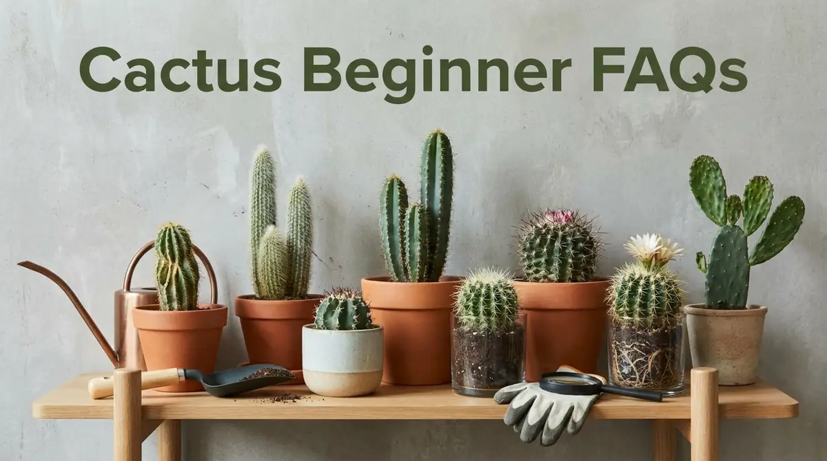 サボテン初心者によくある質問（FAQ）
