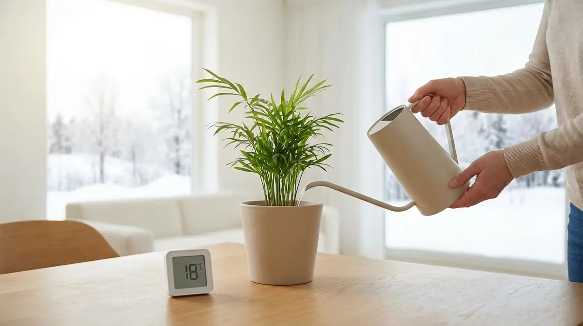 【室温別】冬の水やり頻度ガイド｜あなたの環境に合わせて調整