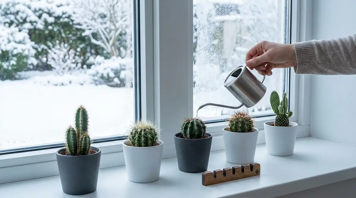 冬のサボテン水やり5ステップ｜正しい手順で失敗を防ぐ