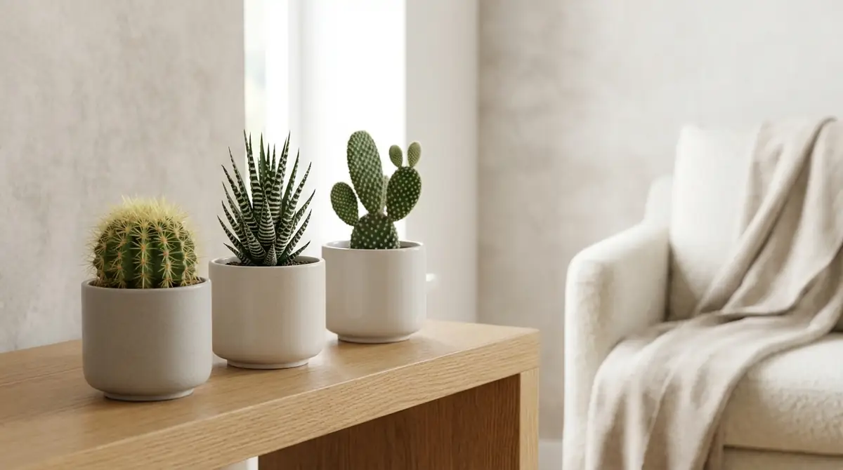 初心者におすすめの室内向けサボテン3選
