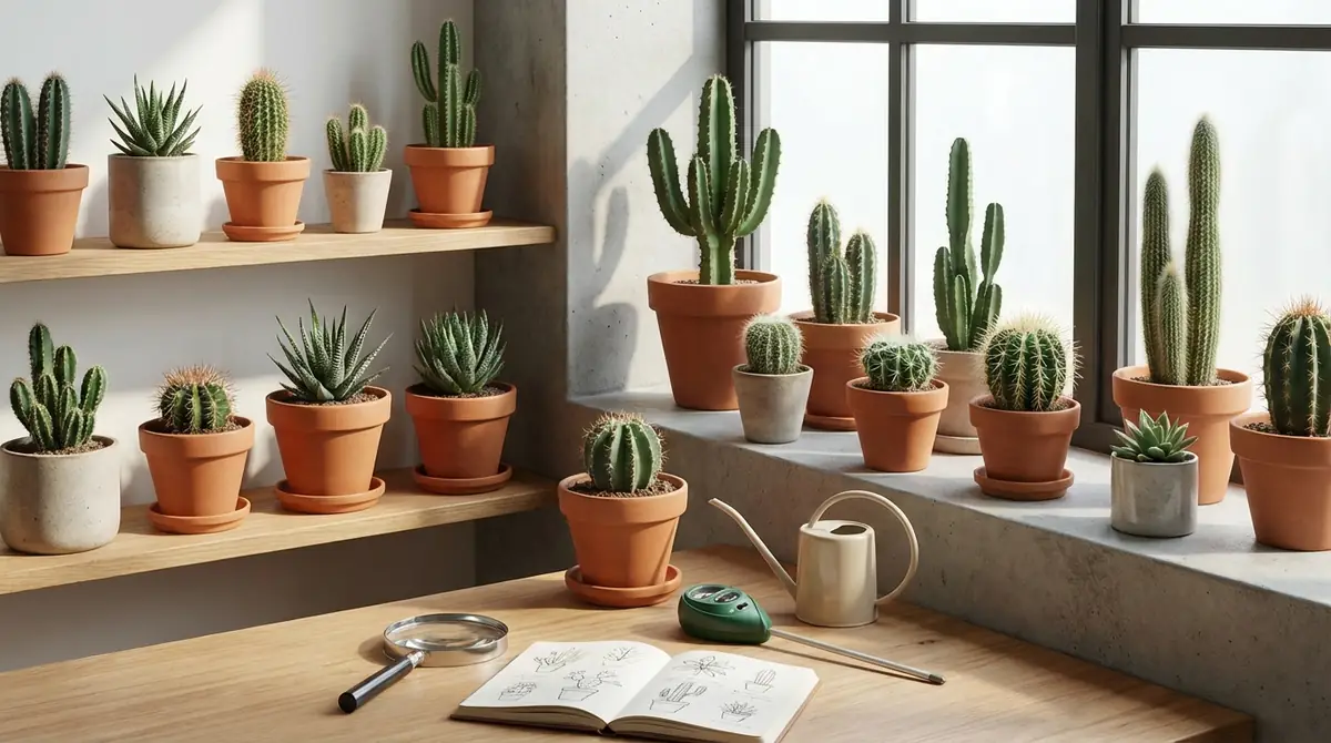 サボテンの室内栽培でよくある質問