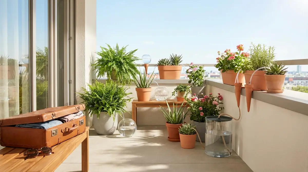 旅行・出張で家を空けるときの夏の水やり対策