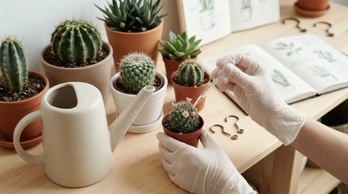 サボテンの水やりでよくある質問【Q&A】