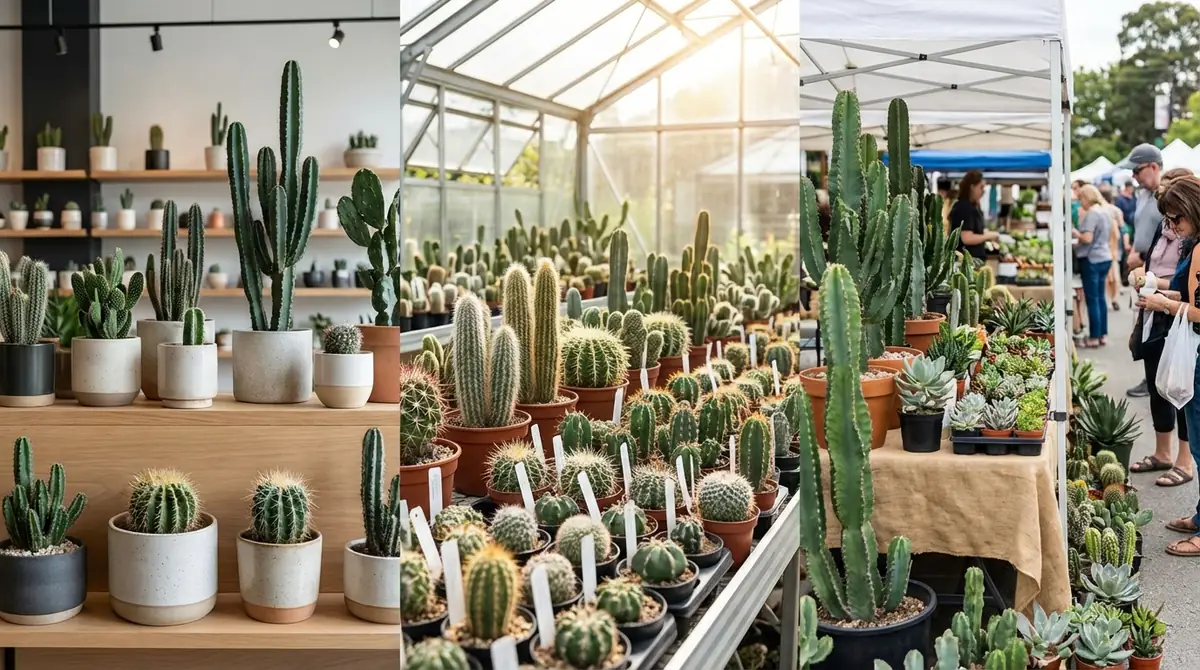 サボテンはどこで買う？購入場所別の特徴と選び方