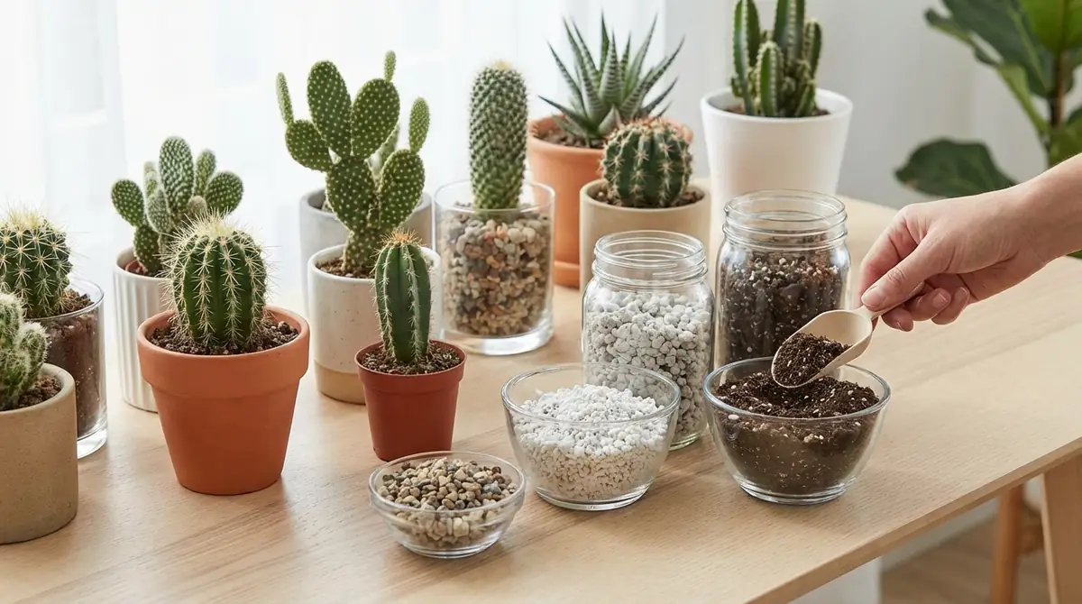 初心者向けサボテンの土と鉢の選び方