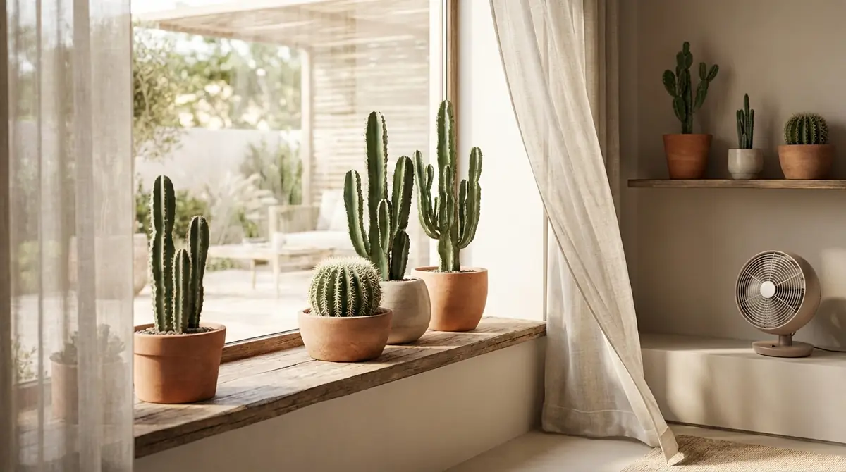 【結論】サボテンのベストな置き場所は「明るい窓際＋風通し」