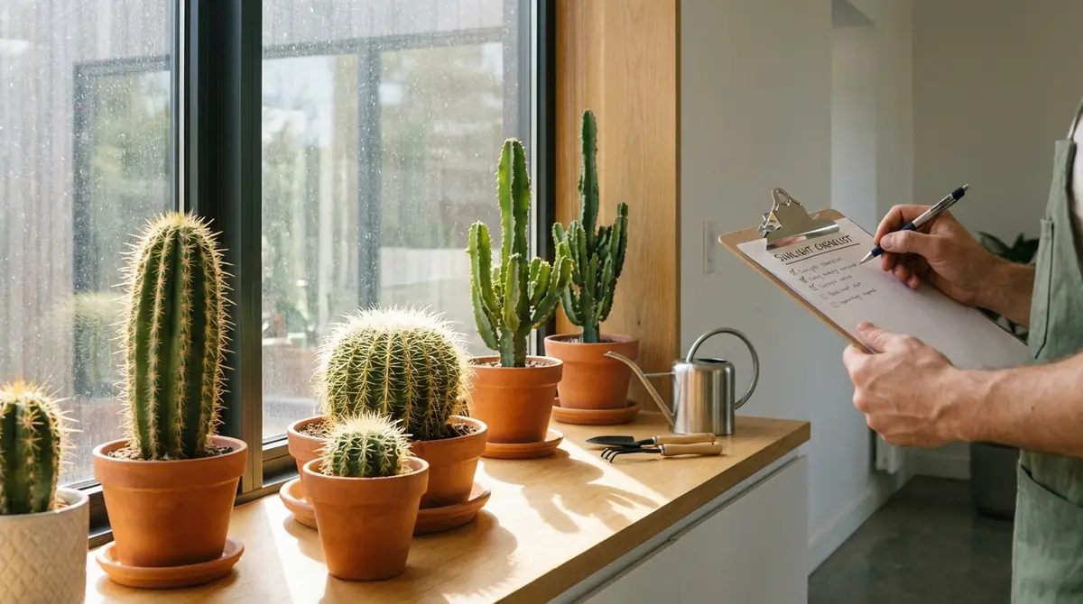 まとめ｜サボテンの日当たり管理チェックリスト