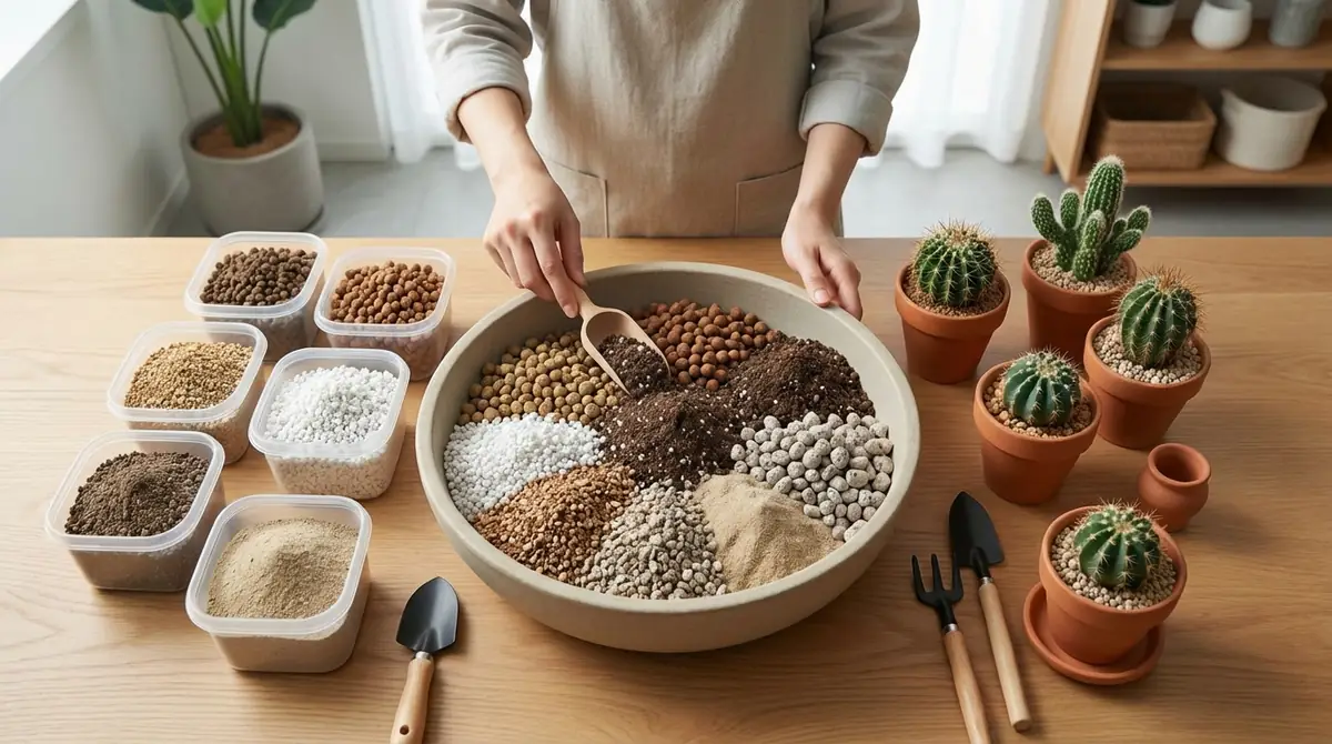 サボテンの土を自分で配合する方法【黄金レシピ】
