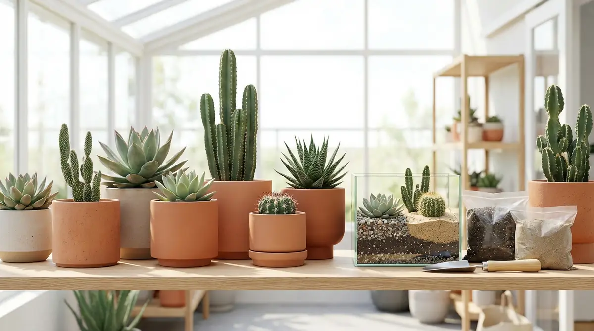 多肉植物用の土はサボテンに使える？違いと互換性