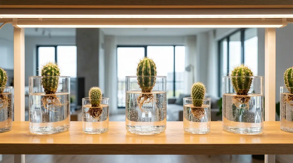 サボテンは水耕栽培できる？仕組みとメリット・デメリット