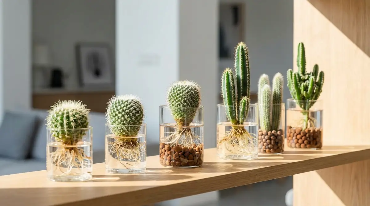 サボテンの水耕栽培に向いている品種と選び方