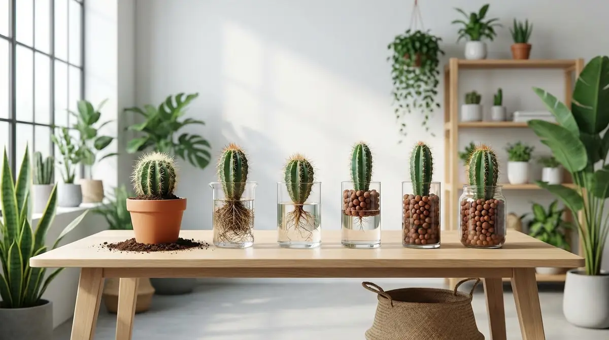 【実践】サボテンを水耕栽培に移行する7ステップ