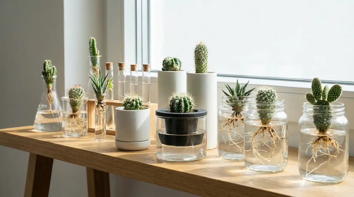 サボテン水耕栽培の容器選び｜初心者向けガイド