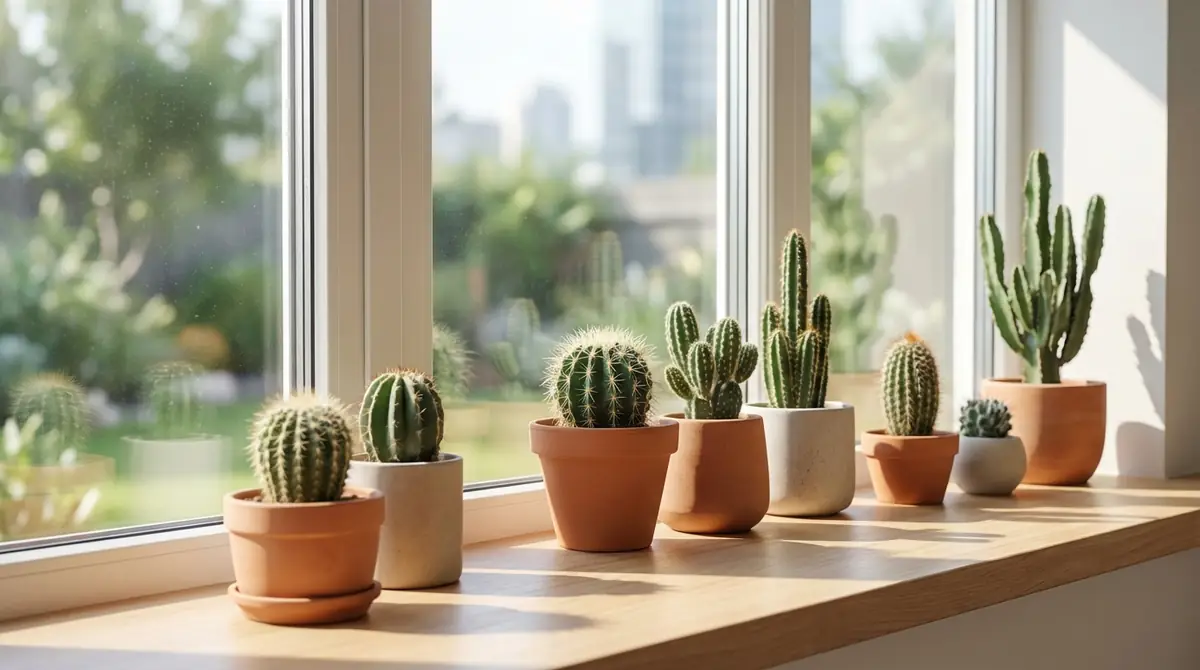 サボテンは窓辺で育てられる?結論と押さえるべき3つの条件