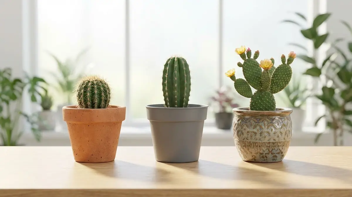 素焼き鉢・プラ鉢・陶器鉢を徹底比較｜サボテンに合う鉢はどれ？