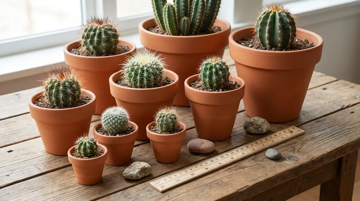 サボテンの素焼き鉢サイズの選び方｜号数・直径の目安を解説