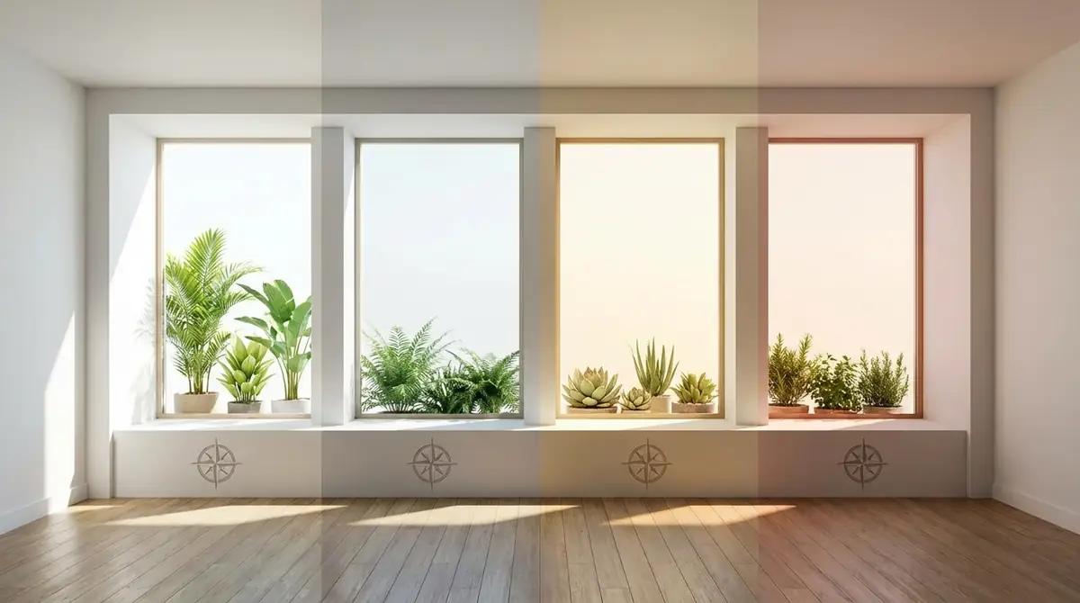 【方角別】窓辺の向きで変わる育てやすさと対策