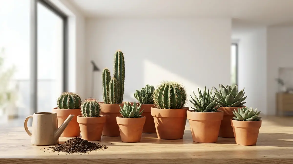 素焼き鉢でサボテンを育てるときの管理ポイント