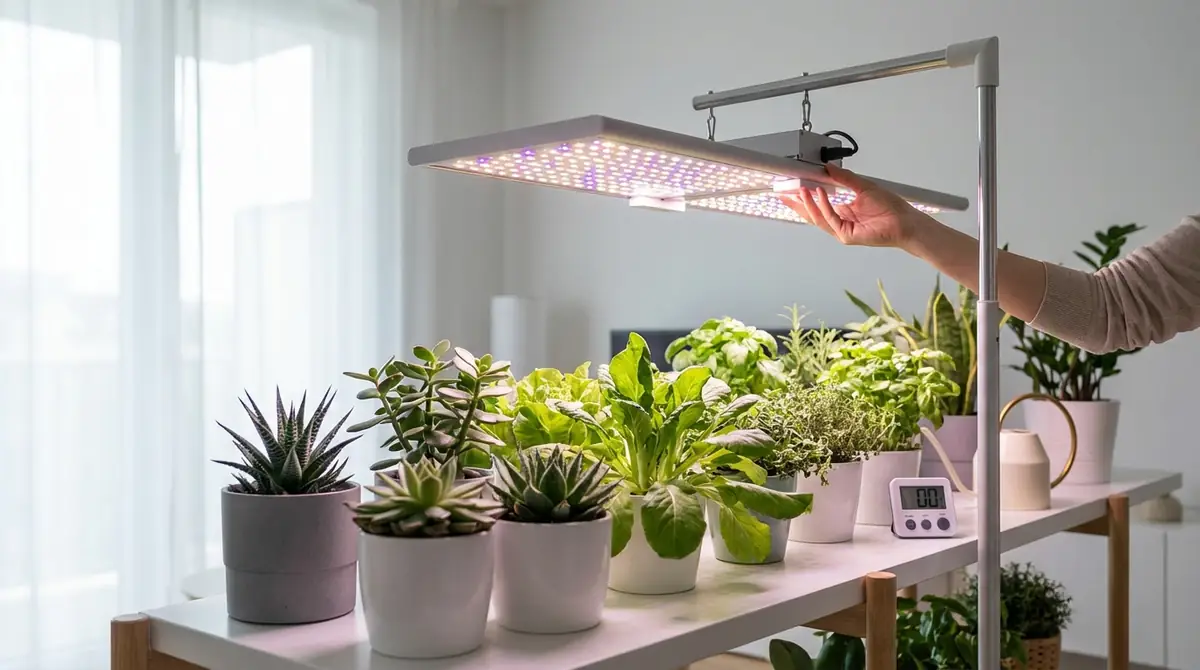 植物育成ライトの正しい使い方【設置から運用まで5ステップ】