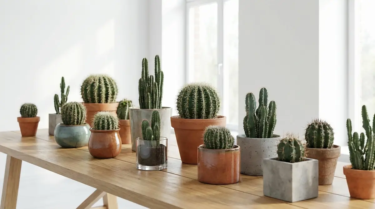 サボテンの鉢の選び方｜素材・サイズ・形状を徹底解説