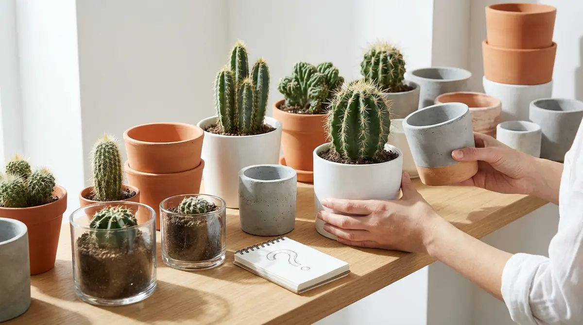 サボテンの鉢選びでよくある質問【Q&A】