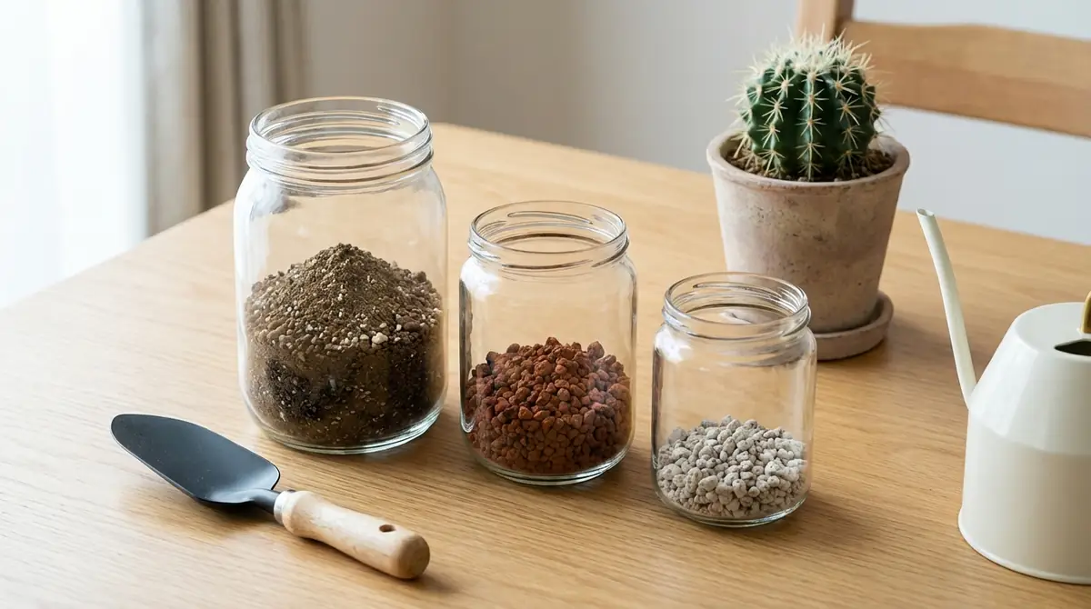 100均のサボテン用土を最強にする改良配合レシピ【黄金比7:2:1】