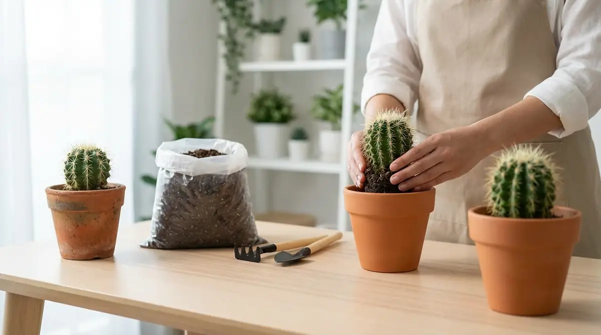 100均の土でサボテンを植え替える5ステップ【初心者向け】