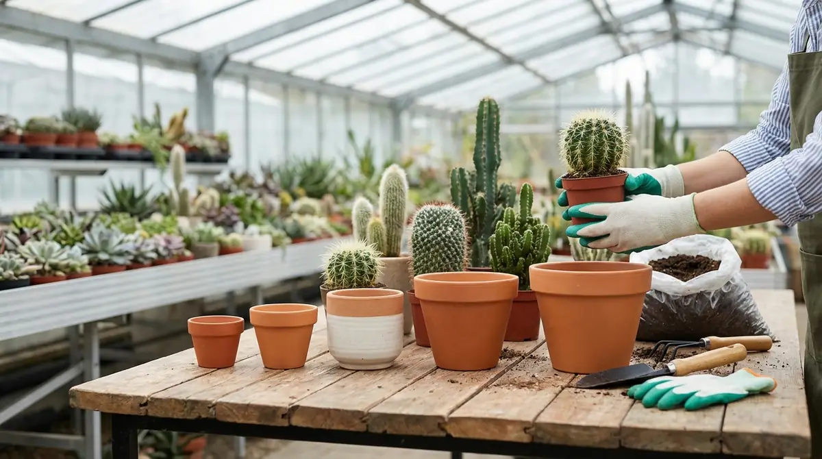 植え替え時のサボテン鉢サイズ変更ガイド
