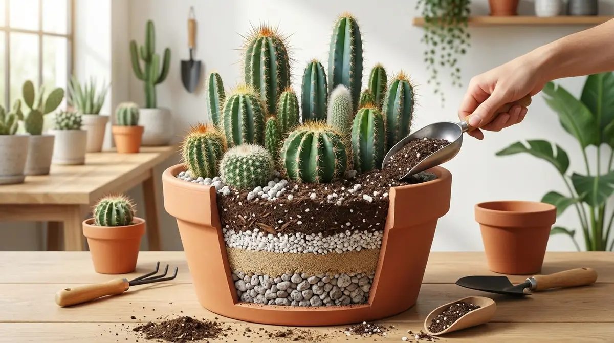 サボテンに専用の配合土が必要な理由