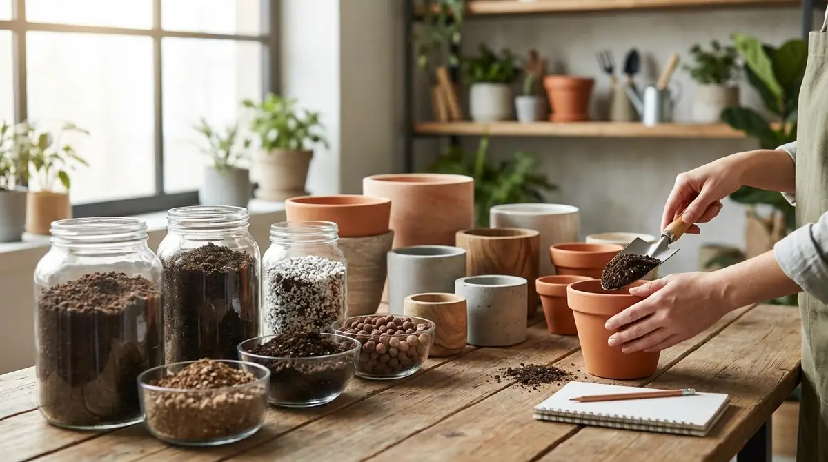 土と鉢の選び方｜基本の考え方