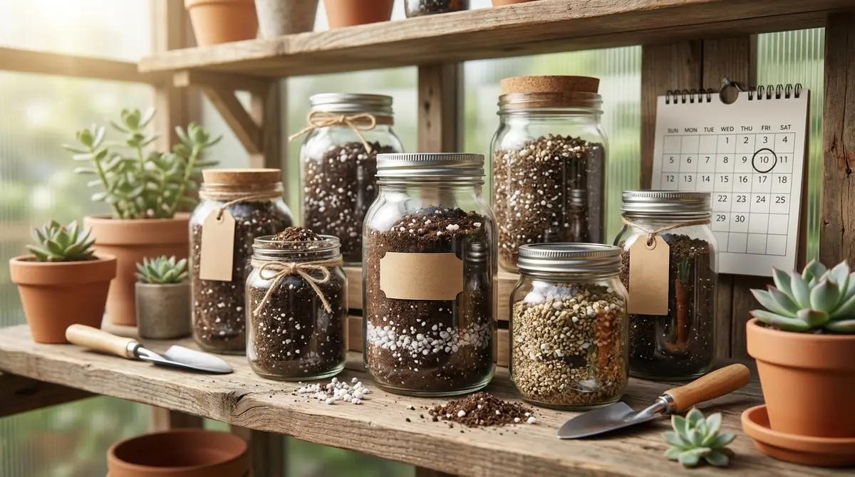 配合した土の保存方法と使用期限