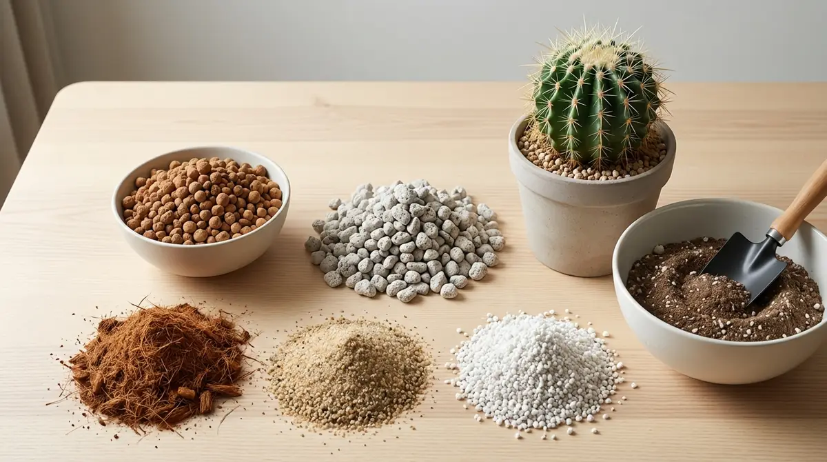 サボテン用土に使う素材と役割【配合の意味を理解しよう】