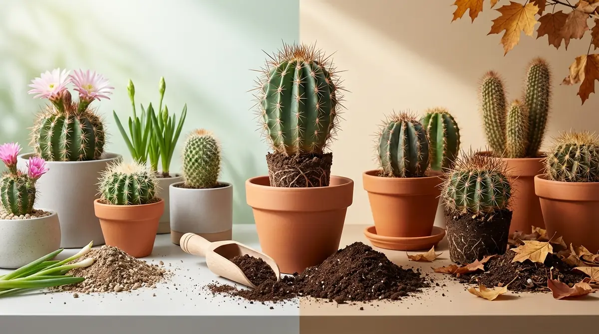 サボテンの植え替えに適した時期【春・秋がベスト】