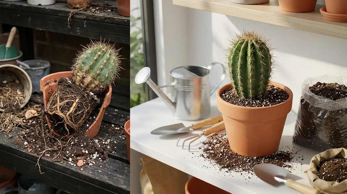 サボテン植え替えでよくある失敗3選と対策