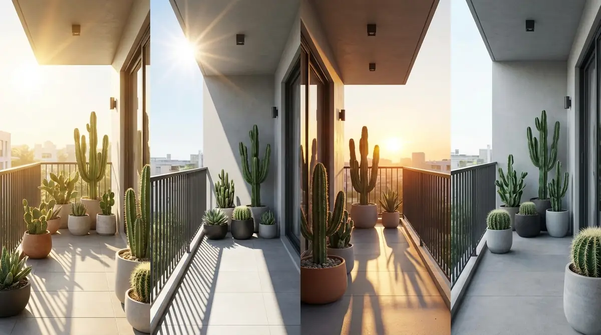 ベランダの方角別｜サボテンの最適な置き場所