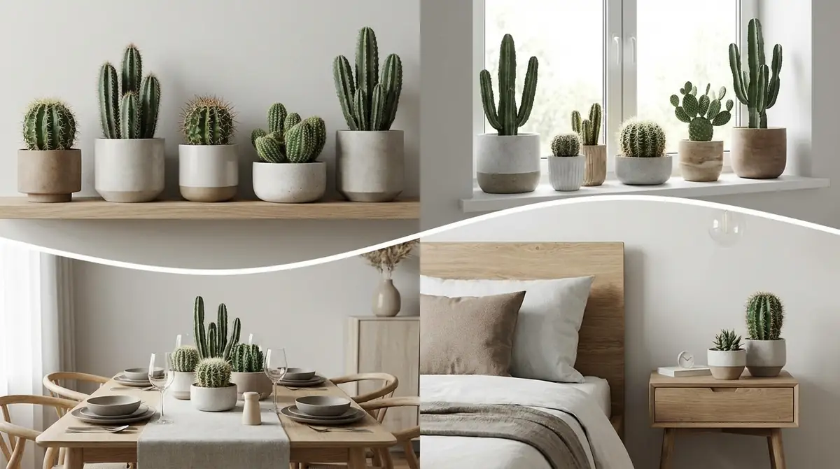 【場所別】サボテンのおしゃれな飾り方アイデア7選