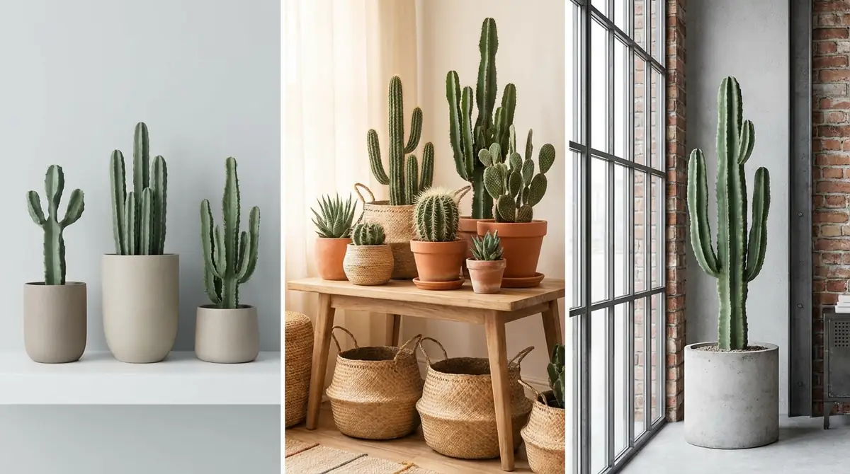 【テイスト別】部屋の雰囲気に合わせたサボテンの飾り方