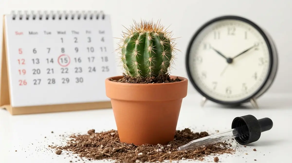 【結論】サボテンの植え替え後は7〜10日間水やりを控える