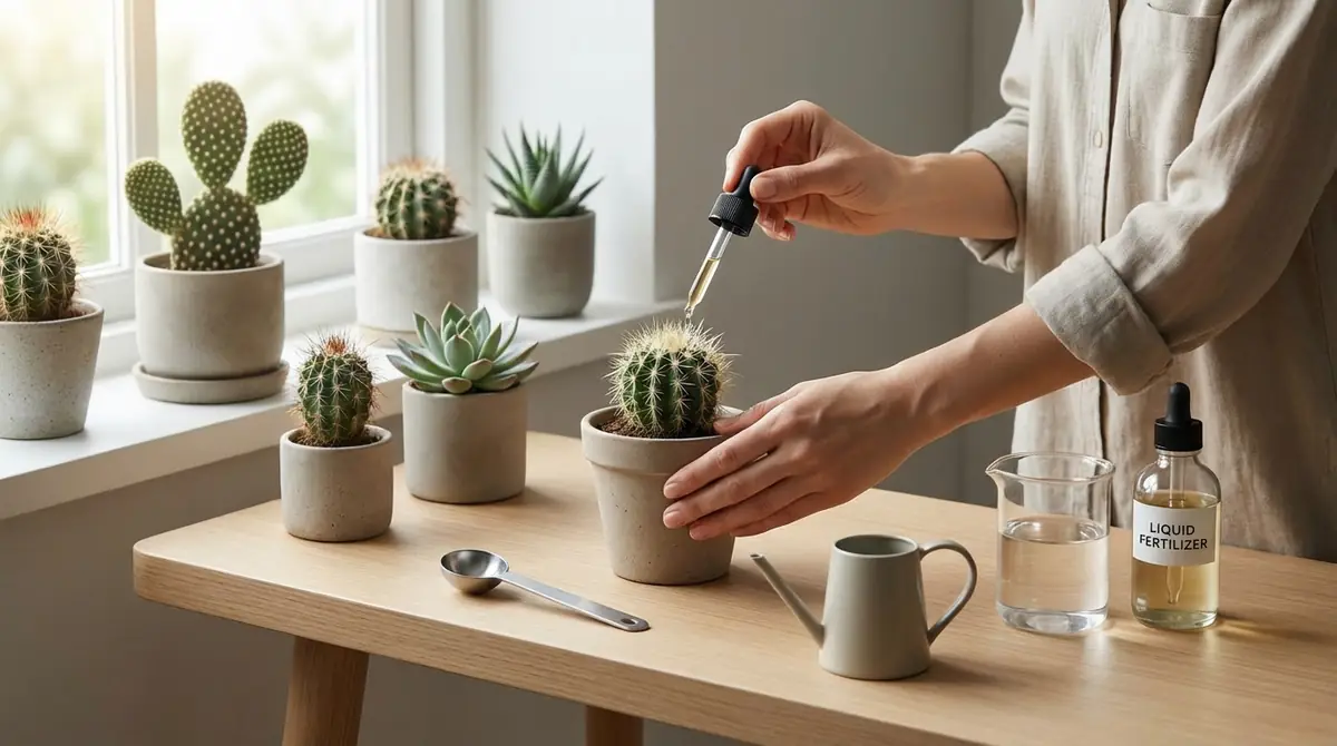 サボテンへの液肥の与え方｜失敗しない5ステップ