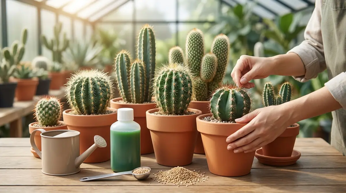 サボテンへの肥料の与え方5ステップ【実践編】