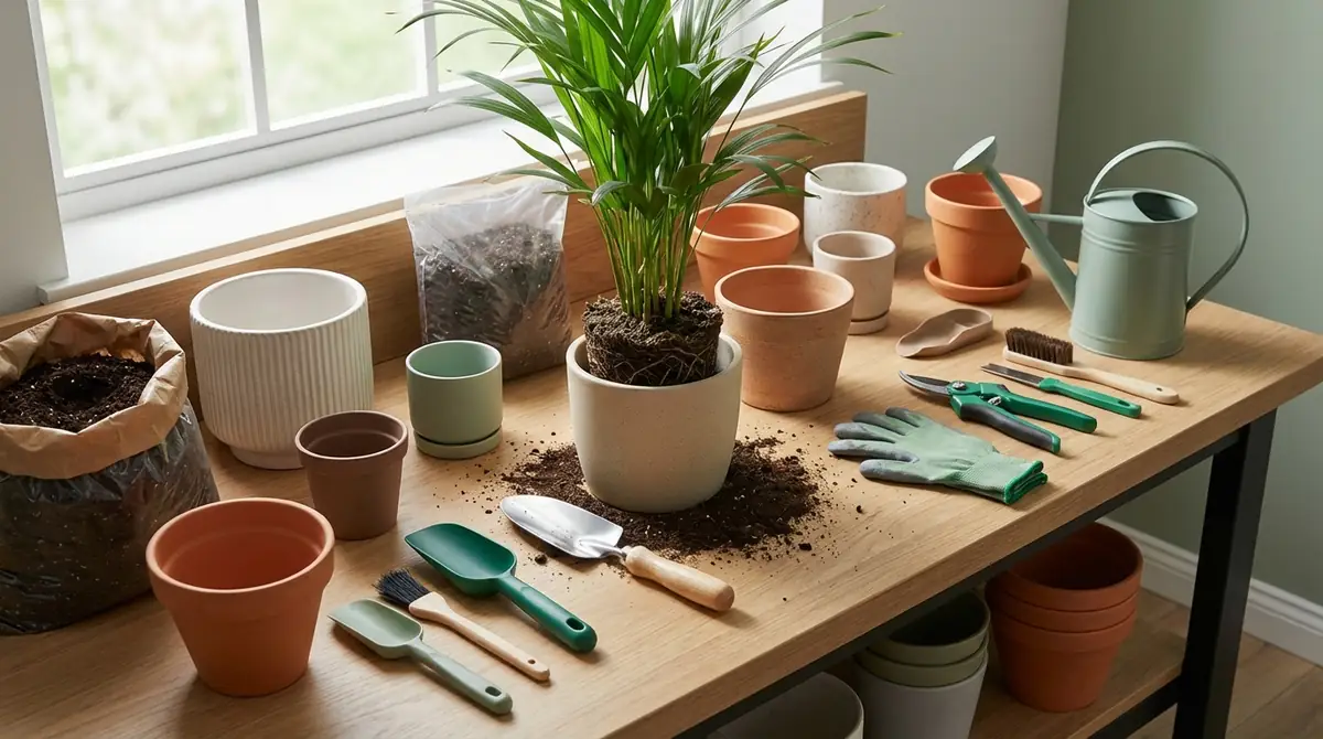 植え替えに必要な道具と選び方【100均活用術あり】